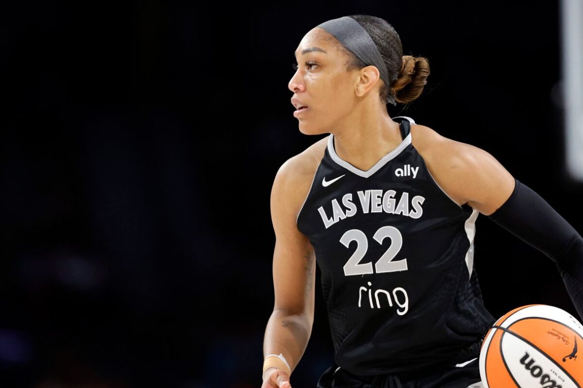 A’ja Wilson shocked at becoming first WNBA player with a 30-20 double-double