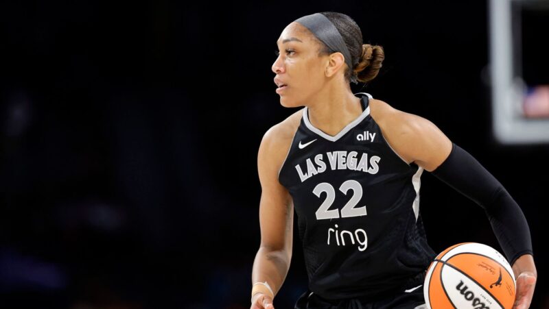 A’ja Wilson shocked at becoming first WNBA player with a 30-20 double-double