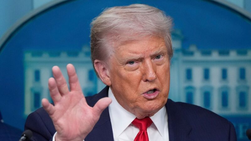 Trump says he’s placing Washington police under federal control and deploying the National Guard