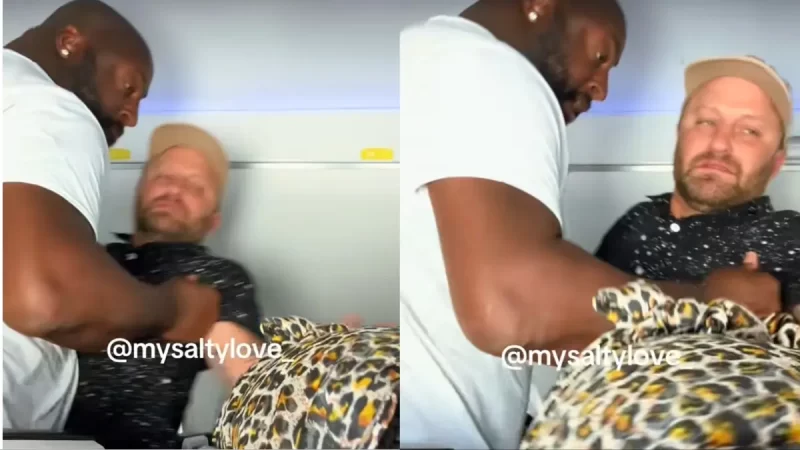 ‘Put Him Down Like It Was in a Car Seat’: Former Linebacker Steps In to Manhandle ‘Unruly’ Passenger Who Yelled Racial Slurs and Broke Loose from Restraints Twice