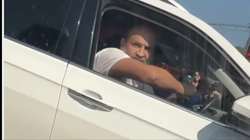 ‘Instant Karma’: Disgruntled Florida Passenger Flings Cup of Coffee at Driver in Road Rage Fury Then It Backfires In the Most Epic Way, Video Shows