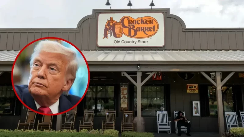 ‘Doesn’t He Have More To Do?’: Donald Trump Brags About Bullying Cracker Barrel Into Going Back to Its Old Logo But It Doesn’t Land the Way He Thinks