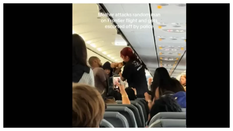 ‘Instantly Mad’: Frontier Passengers Revolt As Rowdy Mom Confronts Man Who Accused Her of Stealing His Seat While Her Kids Ran Wild, Video Shows
