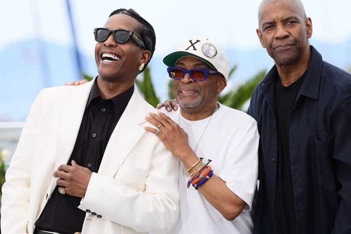 Denzel Washington is stealing the show during the ‘Highest 2 Lowest’ press run