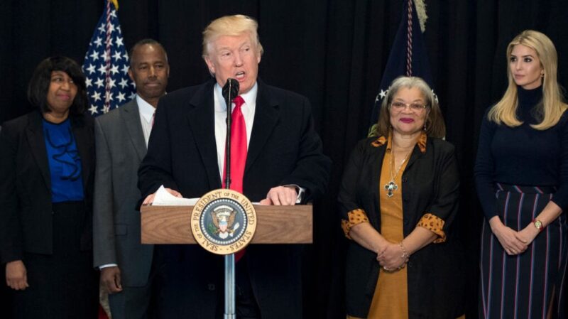 Before his slavery remark, in 2017 Trump praised the National Museum of African American History and Culture. Here’s what he said