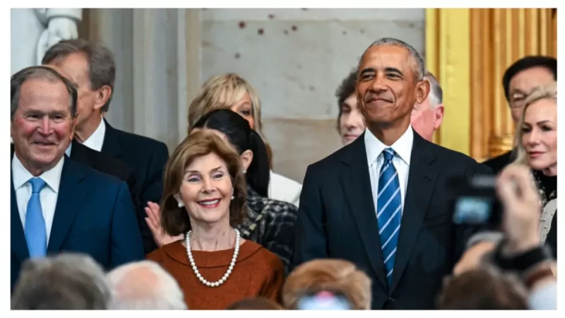 ‘Like the Man Baby He Is’: Trump’s ‘Deep Insecurity’ About Obama Surfaces Again As He Moves Official Portrait to Hidden Stairwell Out of View from Thousands of Visitors