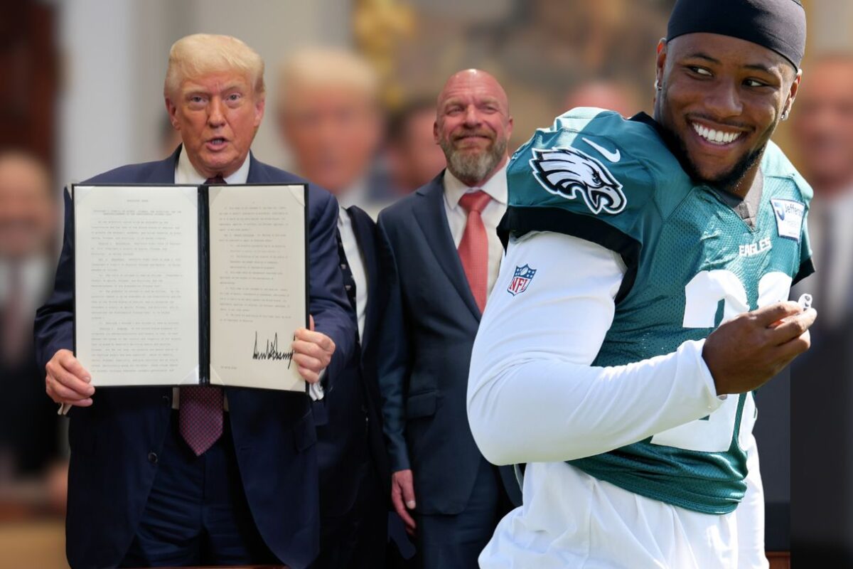 Saquon Barkley ‘shocked’ to hear Trump mention him as part of president’s youth fitness council, clarifies he’s not joining