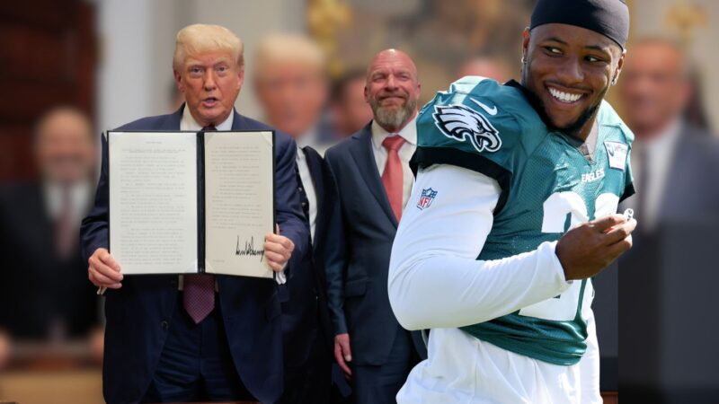 Saquon Barkley ‘shocked’ to hear Trump mention him as part of president’s youth fitness council, clarifies he’s not joining