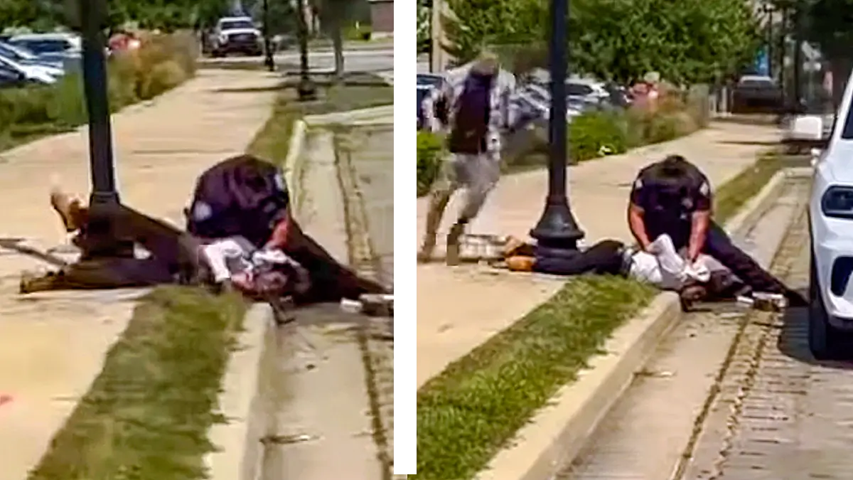 ‘Please Call My Mom!’: Desperate Black Girl Pleads for Help as Indiana Cop Forces Her Face Down on Ground After Dispute Over McDonald’s Refund