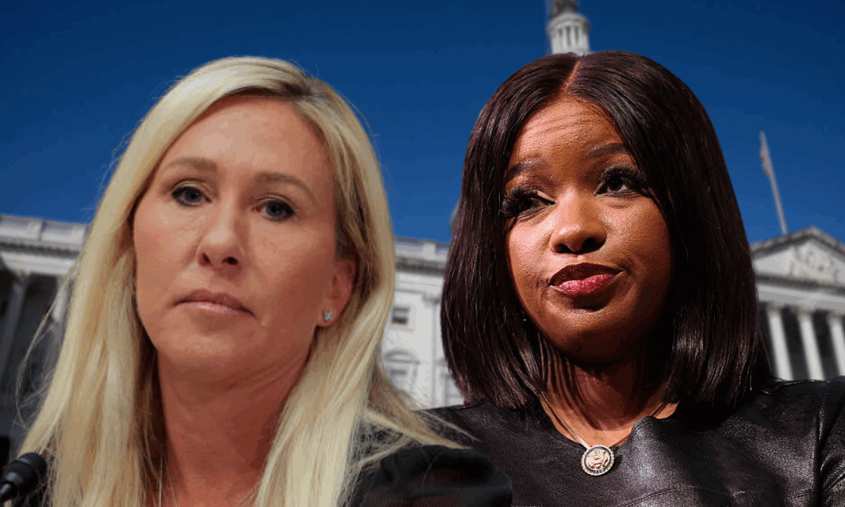 Jasmine Crockett hits back after Marjorie Taylor Greene says she doesn’t understand Black ‘struggle’ because she’s educated