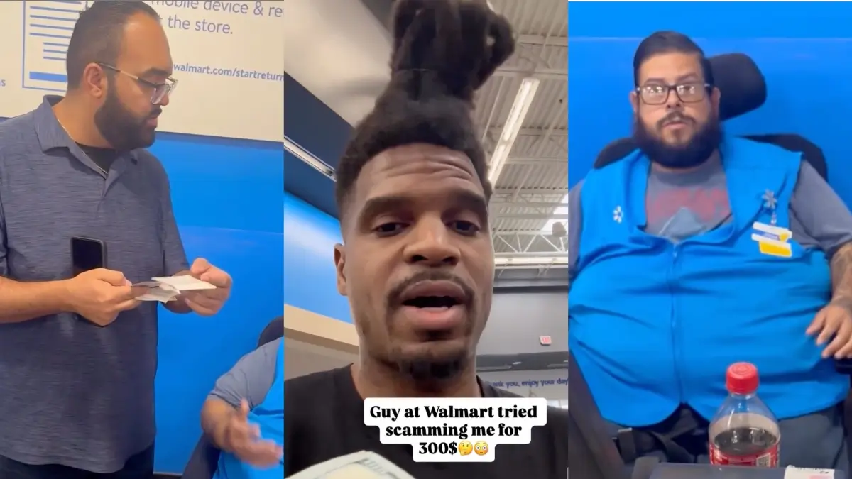 ‘I’m Not Trying to Rob You’: Walmart Employee Offered $5 for $300 Winning Lottery Ticket Until Winner Pushed Back, Video Shows