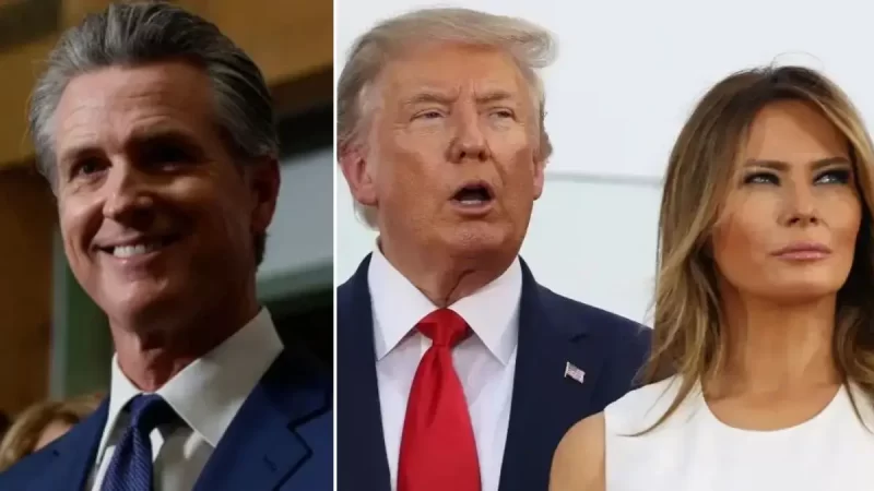 ‘Hahahahahaha’: Gavin Newsom’s Mockery of Donald Trump Just Escalated, Now His Wife Melania Has Become the Punchline