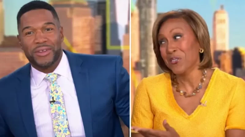 ‘Robin Been Holding That One!!!’: Michael Strahan Gets Humiliated By Robin Roberts On Air After He Tried to Embarrass Her