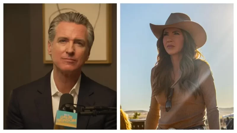 ‘He Beat Him at His Own Game’: Gavin Newsom Sparks Outrage After Slapping Kristi Noem with a Ruthless New Nickname Inspired by Donald Trump