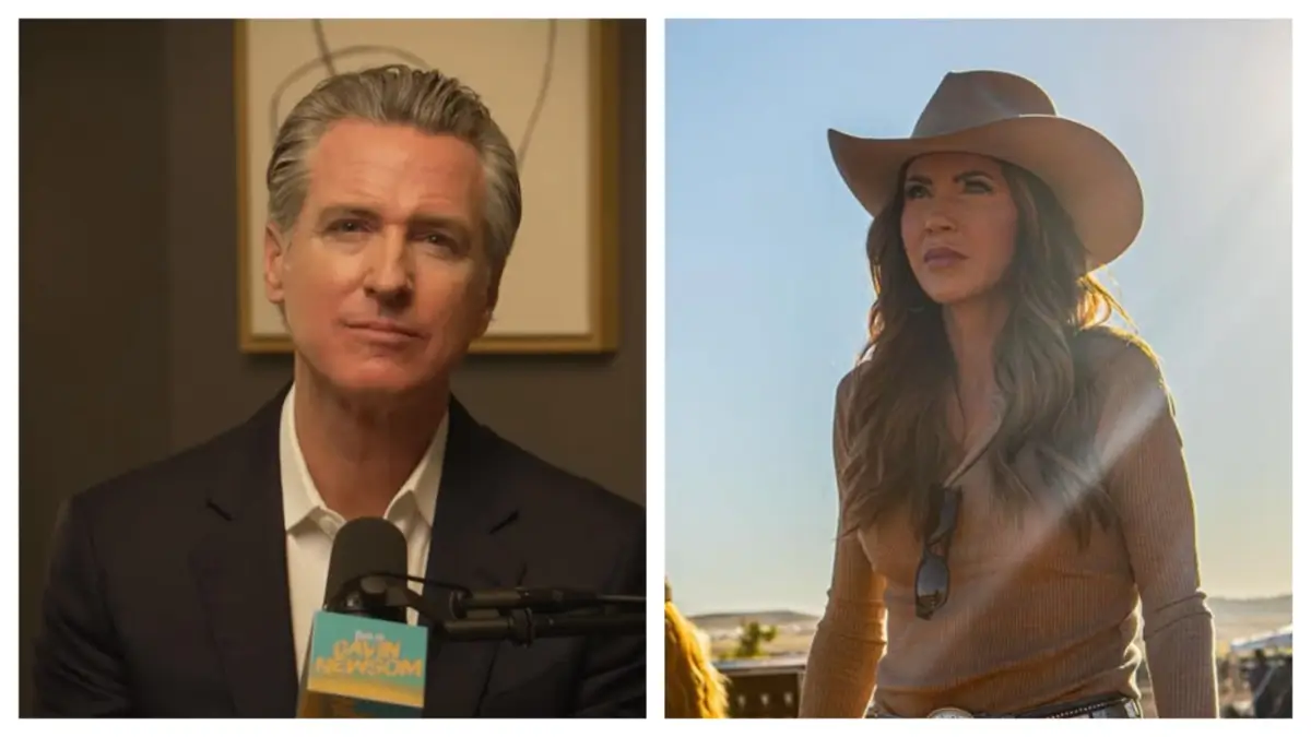 ‘He Beat Him at His Own Game’: Gavin Newsom Sparks Outrage After Slapping Kristi Noem with a Ruthless New Nickname Inspired by Donald Trump