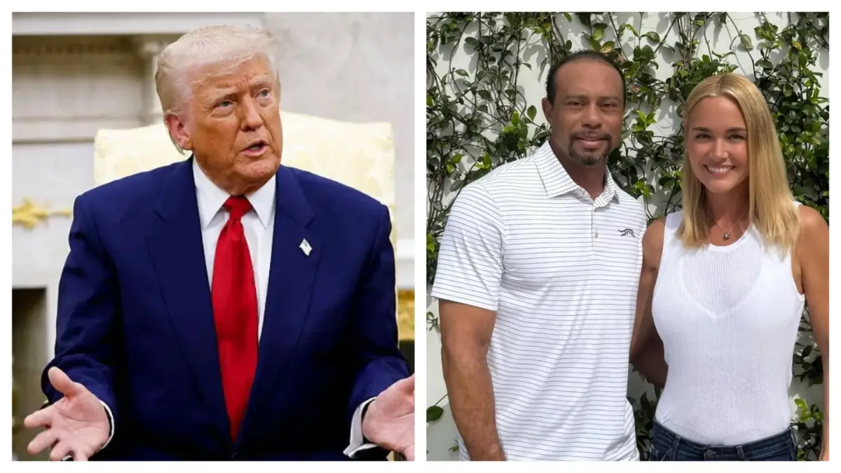 ‘MAGA…Would Lose Their Minds’: Tiger Woods Under Fire Amid Reports He Wants Trump’s OK to Marry Donald Jr.’s Ex at the White House