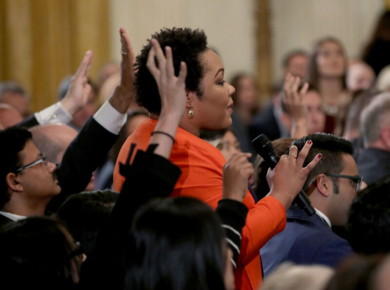 ‘Be quiet!’: Trump Lashes Out At Black Journalist Over Question About Chicago War Post