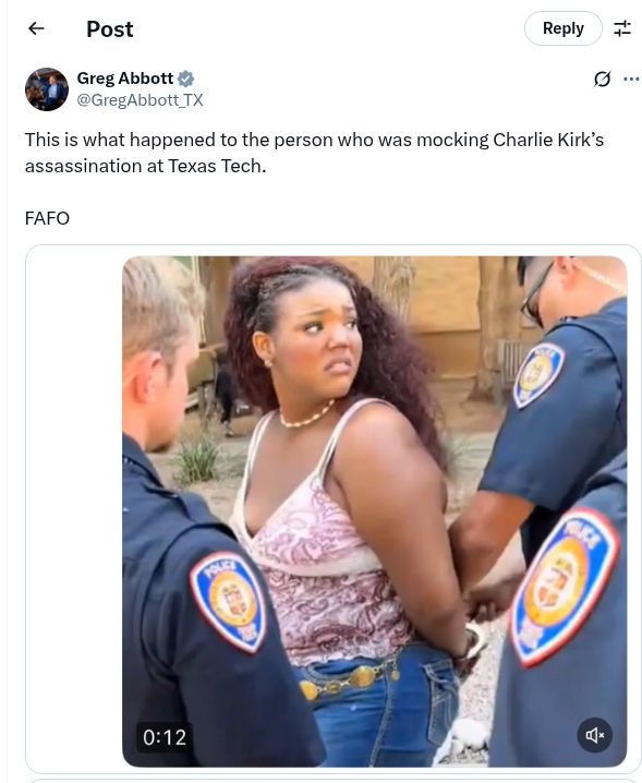 Black Texas Tech Student Expelled, Arrested For Mocking Charlie Kirk’s Death