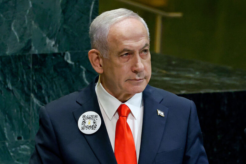 UN Delegates Walk Out On Israeli Prime Minister Benjamin Netanyahu During General Assembly Speech