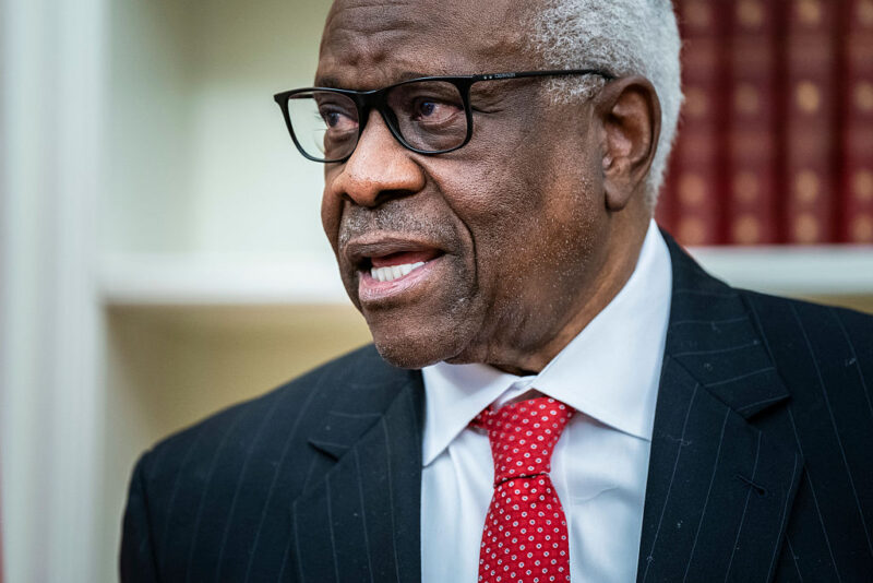 Justice Clarence Thomas Faces Backlash After Saying Legal Precedents Aren’t ‘The Gospel’