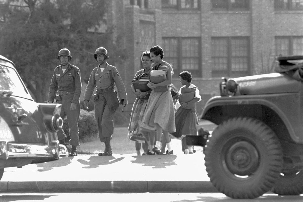 On This Day in History: The Little Rock Nine integrated Central High School, defying segregation