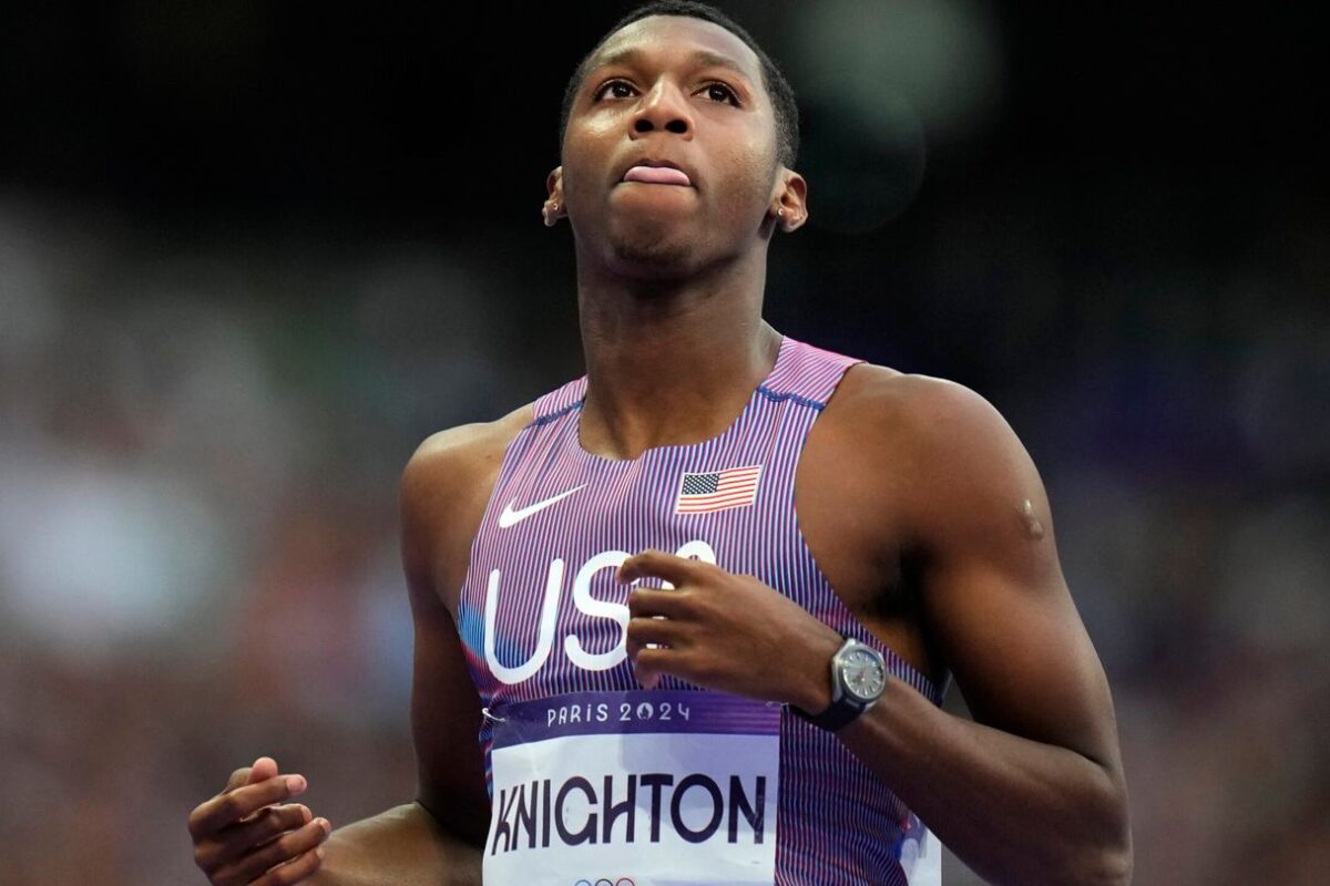 Olympic sprinter Erriyon Knighton gets 4-year ban for positive test for anabolic steroid