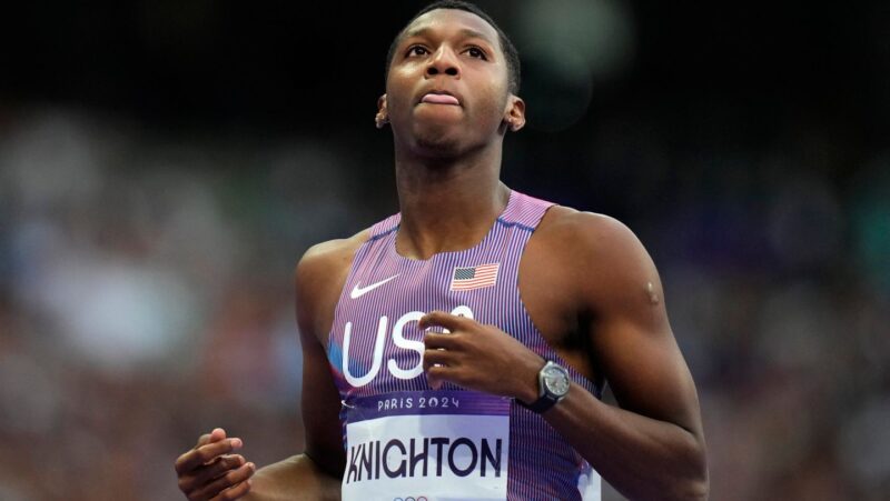 Olympic sprinter Erriyon Knighton gets 4-year ban for positive test for anabolic steroid