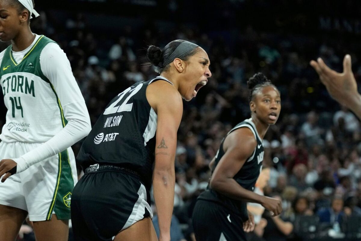 Aces’ A’ja Wilson earns historic fourth WNBA MVP award, winning honor back to back