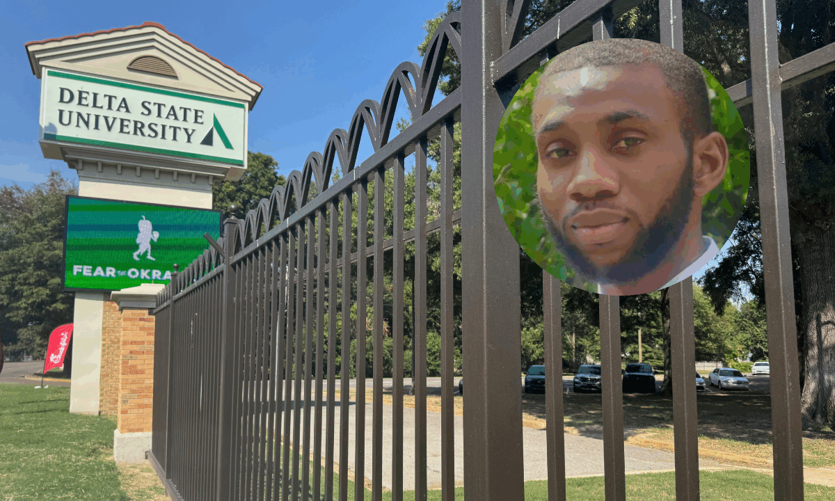 Hundreds gather to mourn Trey Reed at Delta State vigil after his tragic death