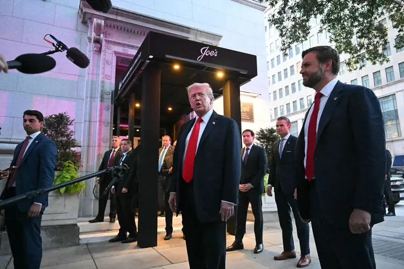 ‘Where was Secret Service?’: Trump’s Steakhouse Confrontation Sparks MAGA Frenzy Over Possible Violence Just a Day Before PoIitical Ally Was Killed