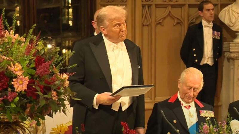 ‘3rd Grader Reading in Front of Class‘: Trump’s Rambling State Dinner Speech Sparks Laughter After Fans Zoom In on His Struggle to Read Simple Lines