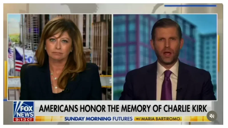 ‘This Didn’t Happen!’: Eric Trump’s Bizarre Story About an Elderly Jamaican Man and Charlie Kirk Has the Internet Convinced He Made It Up on the Spot