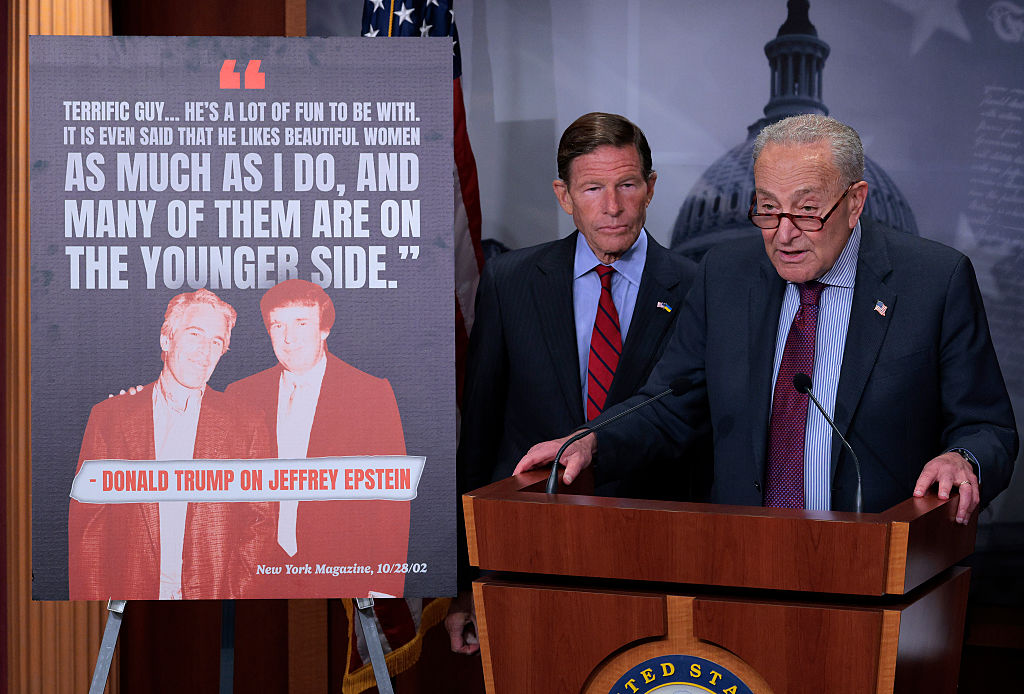 Senate Republicans defeat Democrats’ effort to force the release of Epstein files