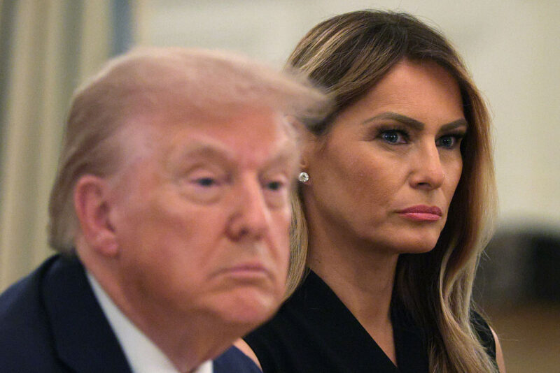 ‘She Can’t Hide It…Skin is Crawling‘: Melania and Donald Trump’s Sweet Dinner Moment Turns Awkward as Fans Catch Her Reaction the Moment He Looks Away