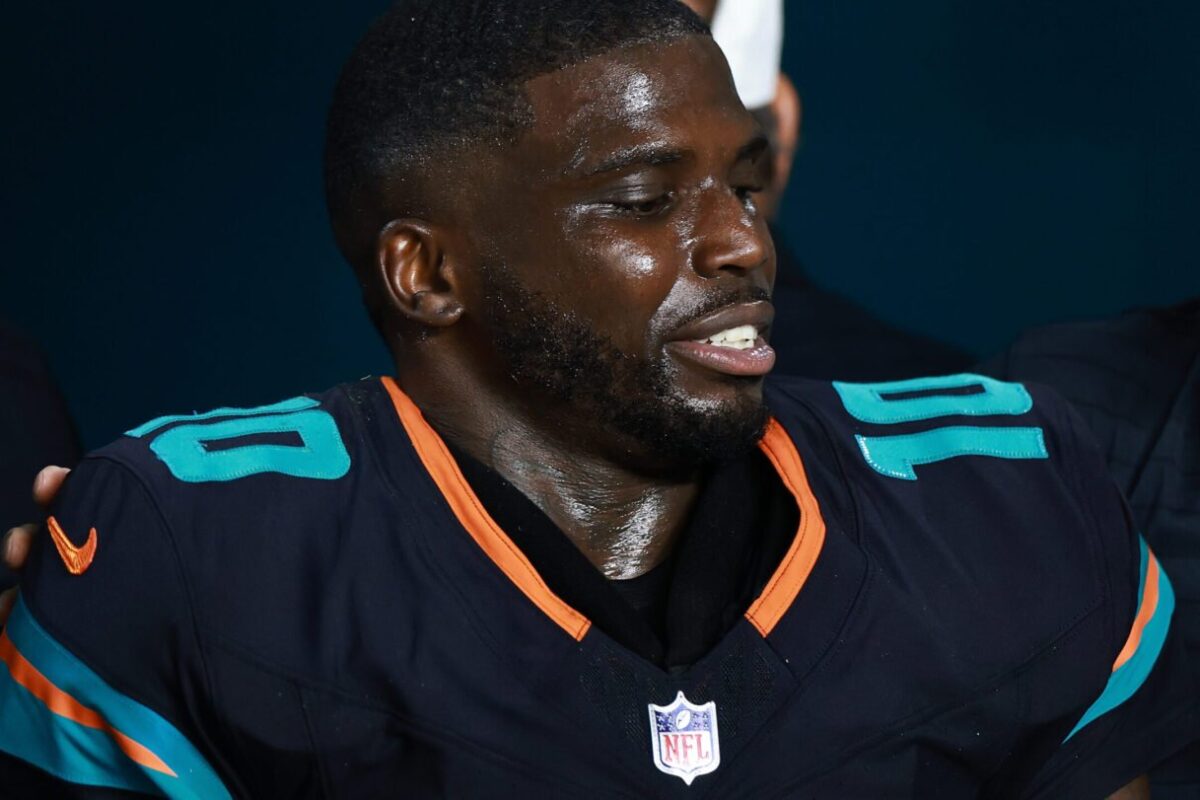 Tyreek Hill speaks out after his gruesome knee injury during Monday night’s NFL game: ‘Keep your boy in your prayers’