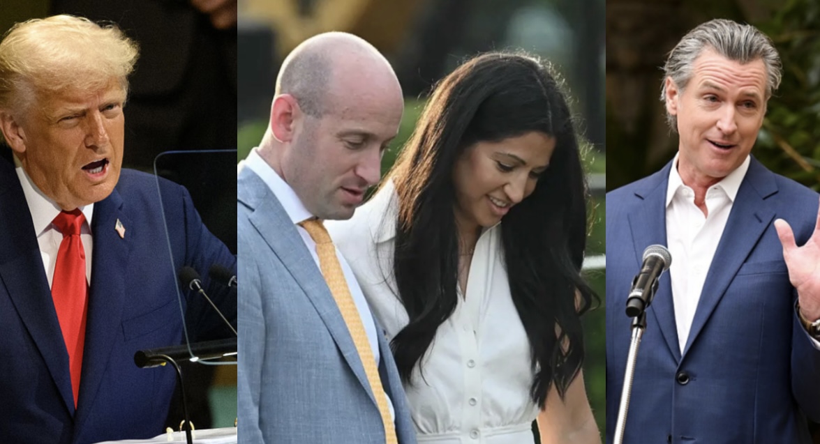 ‘Top Tier Comedy‘: Trump Aid Stephen Miller’s Bedroom Reputation Goes Viral After Wife’s Wild Claim, But Newsom’s Savage Nickname Steals the Spotlight