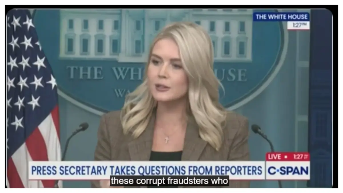 ‘She’s Got Hives from the Stress’: Karoline Leavitt Visibly Rattled, Raises Her Voice After Reporter Throws Trump’s Own Words Back In Her Face on the DOJ