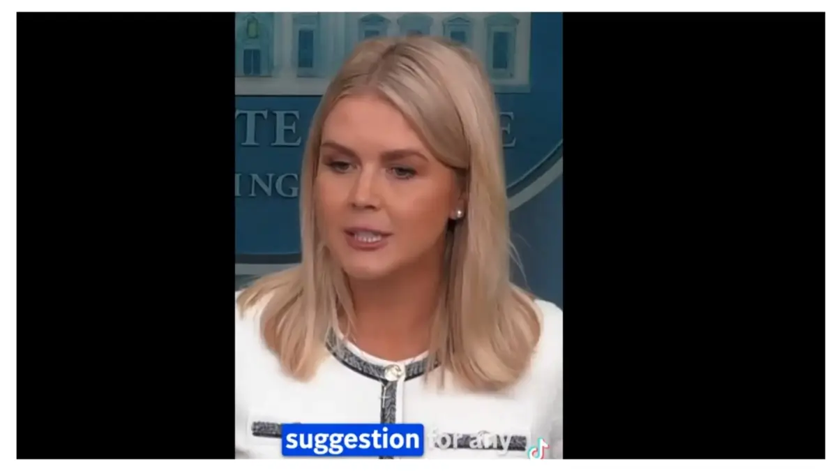 ‘She Looks Like She’s Ready to Cry’: Karoline Leavitt Visibly Rattled, Nearly Curses as Reporter Presses Her on Trump and the Files That Won’t Go Away