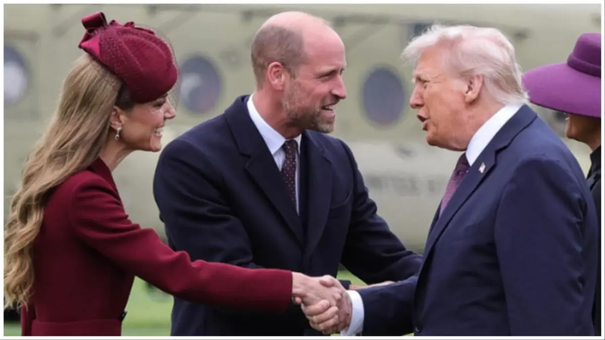 ‘What an Embarrassment’: Donald Trump’s Slimy Compliment to Princess Kate Had Fans Saying She Looked Like She ‘Threw Up a Bit’