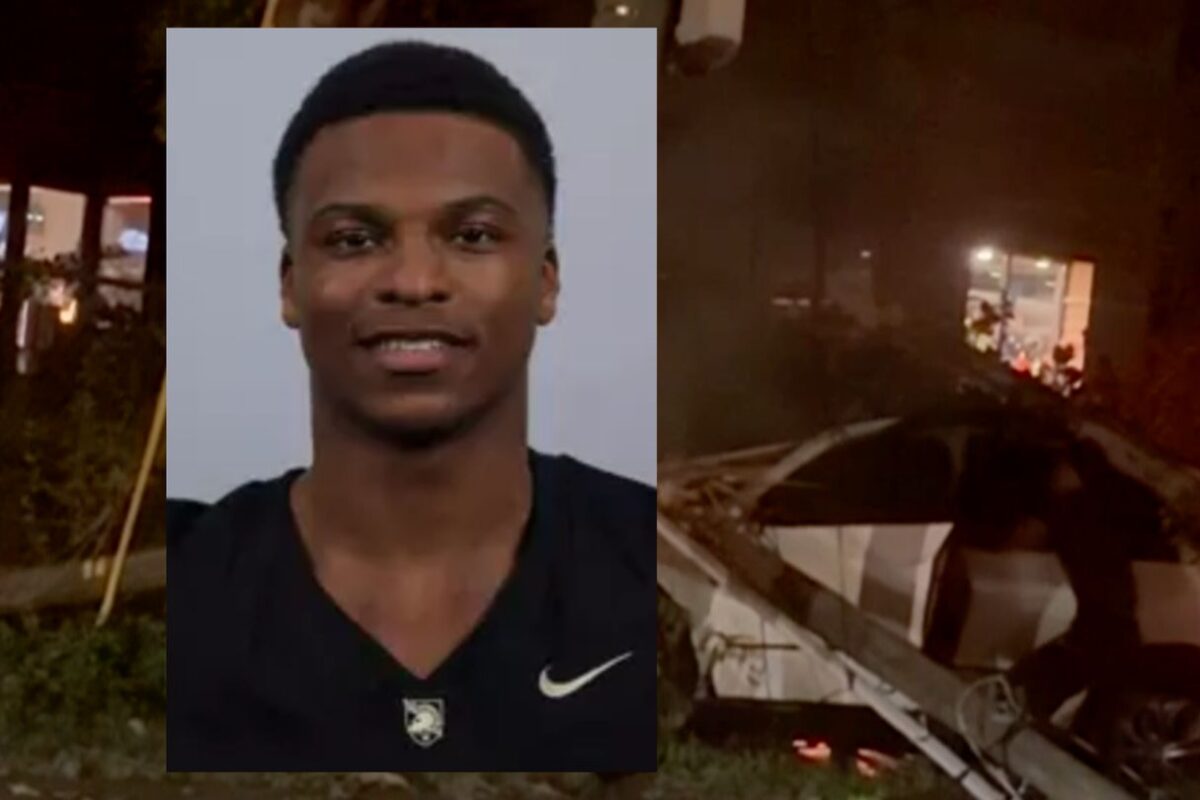 Army football player and his dad save a man from flames after a car crash near West Point