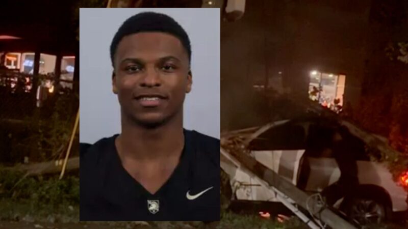 Army football player and his dad save a man from flames after a car crash near West Point