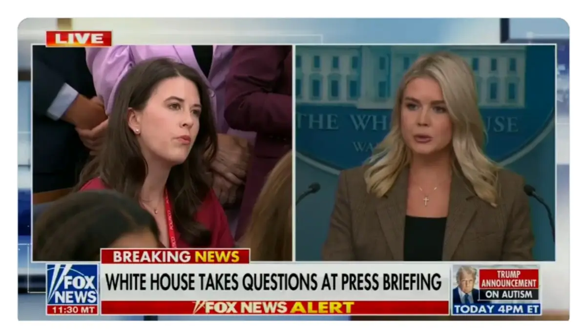 ‘Deny That Evidence, Kkkaroline!’: Social Media Erupts After Karoline Leavitt Crashes Out While Denying Trump Aide Took $50K Bribe That Was Caught on Tape