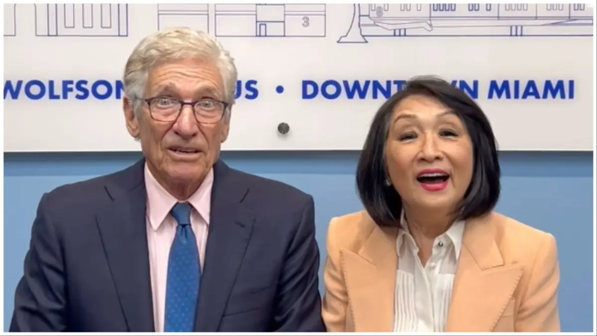 ‘Some Big Ones…I Mean Big Names’: Maury Povich Says Wife Connie Chung Was Getting Cozy with A-Listers Magic Johnson and Michael Jordan Before Marriage