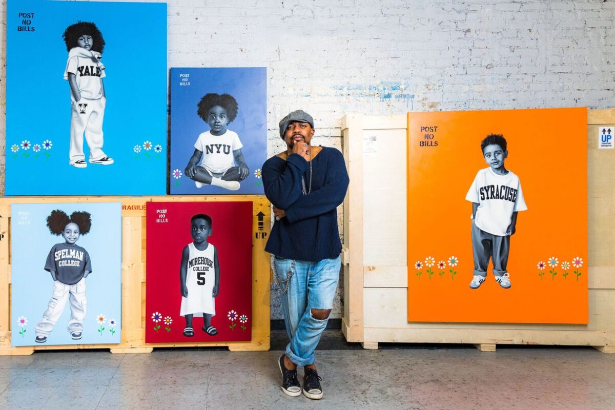 Haitian artist Guy Stanley Philoche’s ‘Higher Learning’ paints education as our greatest inheritance