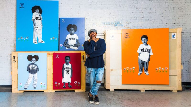 Haitian artist Guy Stanley Philoche’s ‘Higher Learning’ paints education as our greatest inheritance