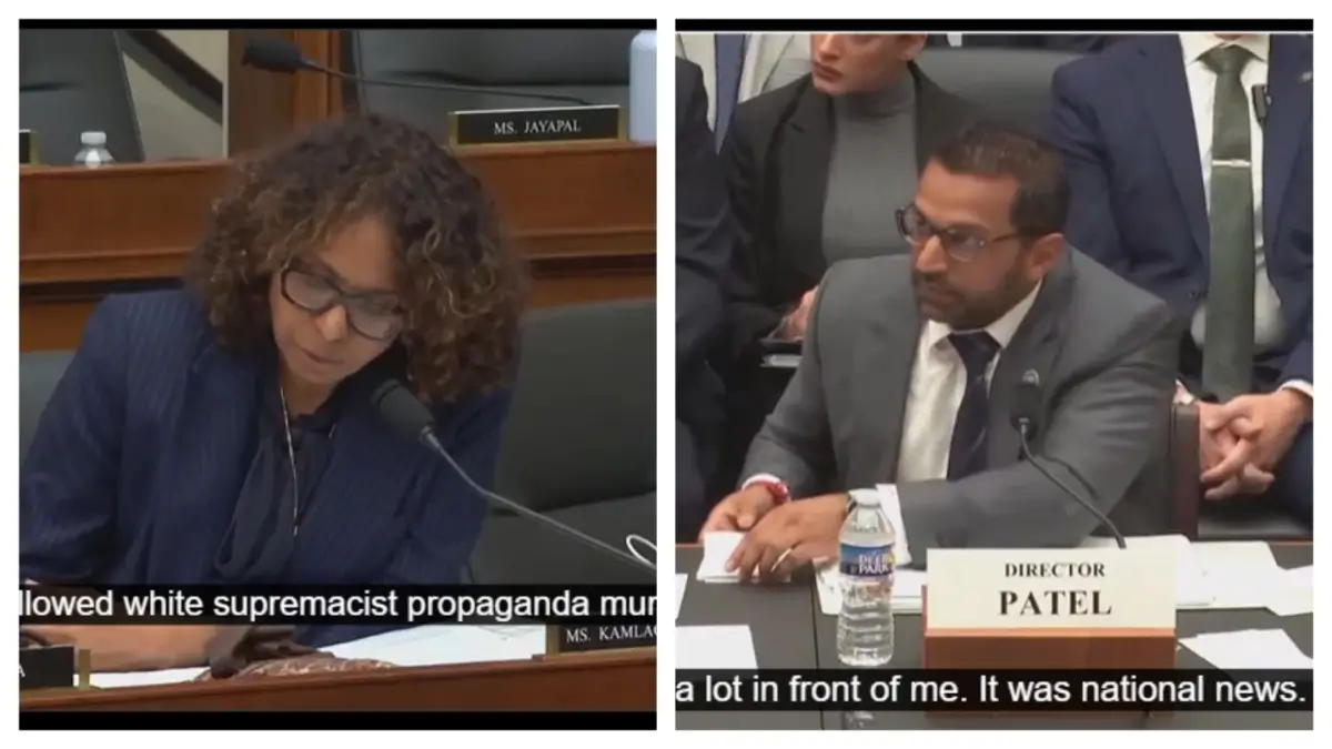 ‘Give Me a Reminder?’: Kash Patel Pretends He Doesn’t Know Dylann Roof, the Mass Murderer Who Killed Nine Black Churchgoers, Viewers Swear He’s Lying