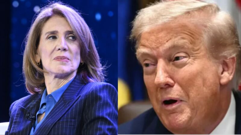 ‘He Doesn’t Realize It Stinks’: Trump’s Chat With Female Executive Sitting Nearby Took An Unexpected Turn When Her Awful Expression Went Viral