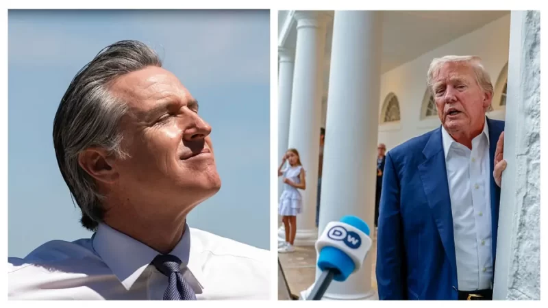 ‘Goddamn, This Is Fire’: Gavin Newsom’s Insane Troll of Trump’s Rose Garden Left the Internet Shook—Nobody Thought He’d Dare Go That Far