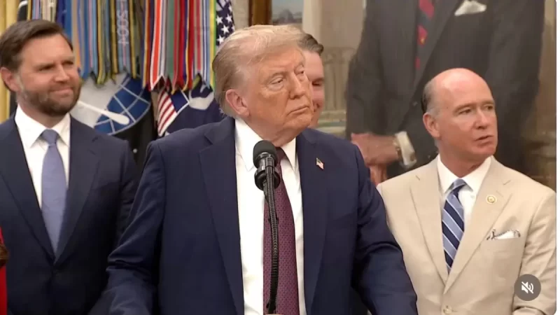 ‘Behavior of a Sociopath’: Donald Trump Caught In a Lie About Death Rumors as Viewers Point to ‘IV Marks’ on His Hands