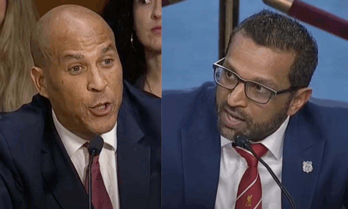 ‘I am not afraid of you!’: Senator Booker clashes with FBI Director Kash Patel over Trump’s MAGA agenda
